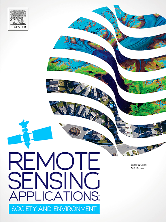 Go to journal home page - Remote Sensing Applications: Society and Environment
